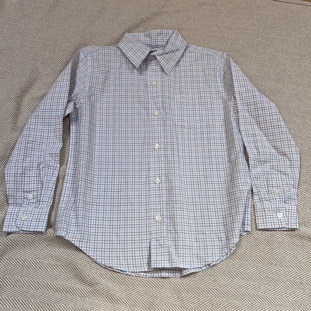 Janie and Jack Boys Button Down NWOT